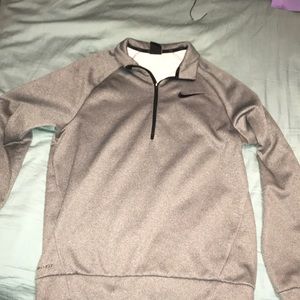 Nike pull over quarter zip